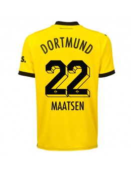 Borussia Dortmund Ian Maatsen #22 Heimtrikot 2023-24 Kurzarm